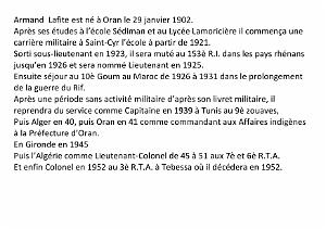 LAFITE ARMAND 1902 1952